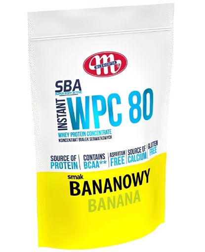 Picture of Super Body Active WPC 80 BANANA 700 g