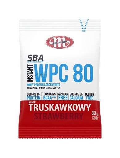 Picture of Super Body Active WPC 80 STRAWBERRY 30 g