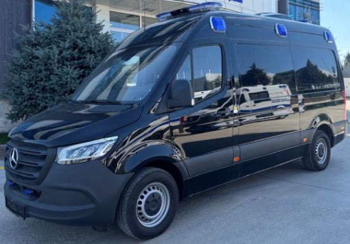 Picture of Two 2023 Mercedes-Benz Sprinter 319 CDI L2H2 Ambulances – Obsidian Black Metallic