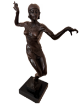 Picture of  Art Deco Bronze Dancing Lady Sculpture