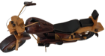 صورة  Handcrafted Wooden Motorcycle Model – Vintage Décor Piece