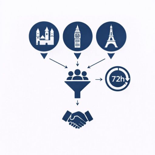 صورة جولة استثمارية للمطورين عبر ثلاث مدن (أوروبا)