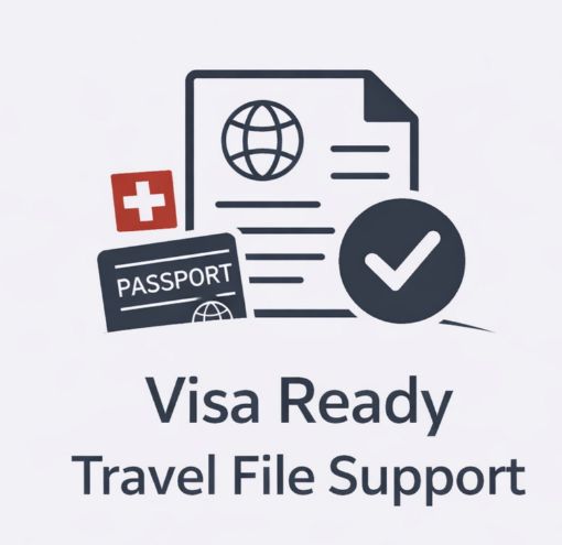 Picture of Visa Ready Travel File Support (Switzerland Schengen) – Checklist-Based, Non-Guaranteed