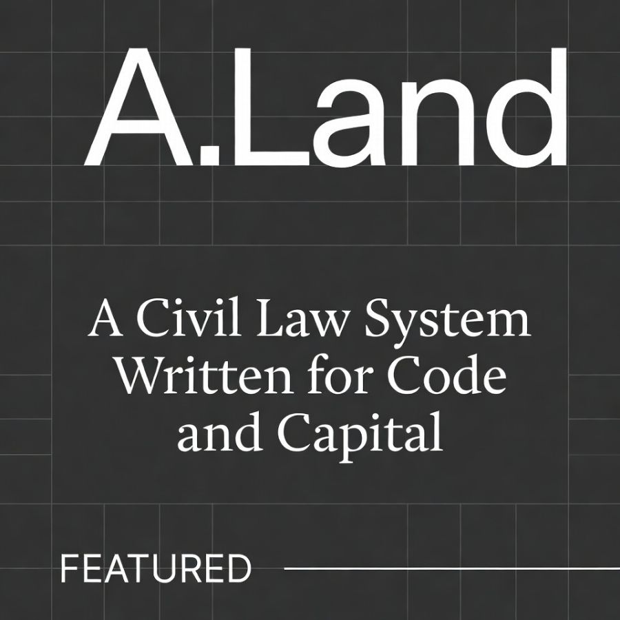 A Civil Law System Written for Code and Capital