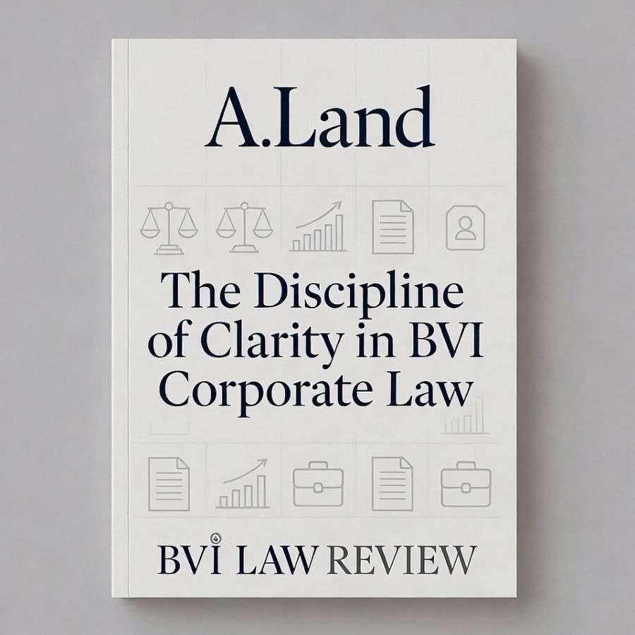 The Discipline of Clarity in BVI Corporate Law