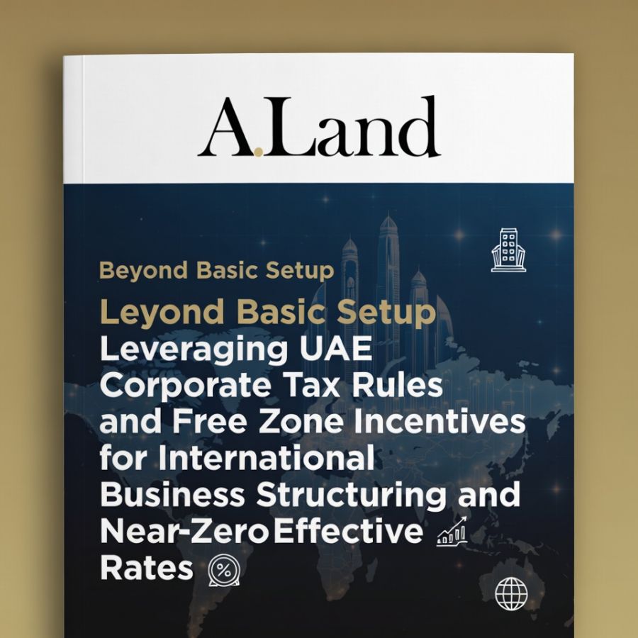 Beyond Basic Setup, Leveraging UAE Corporate Tax Rules and Free Zone Incentives for International Business Structuring and Near-Zero Effective Rates