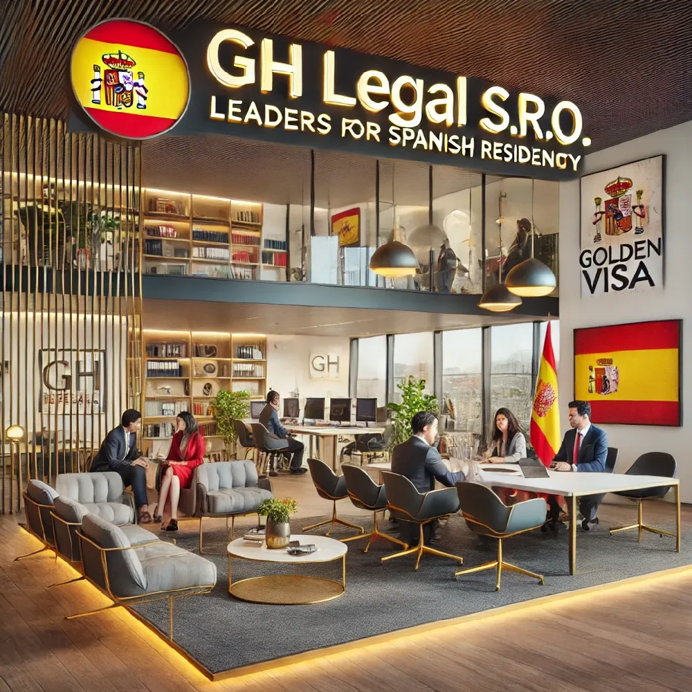 "Unlock your path to Spanish residency with GH Legal s.r.o.'s expert Golden Visa services.