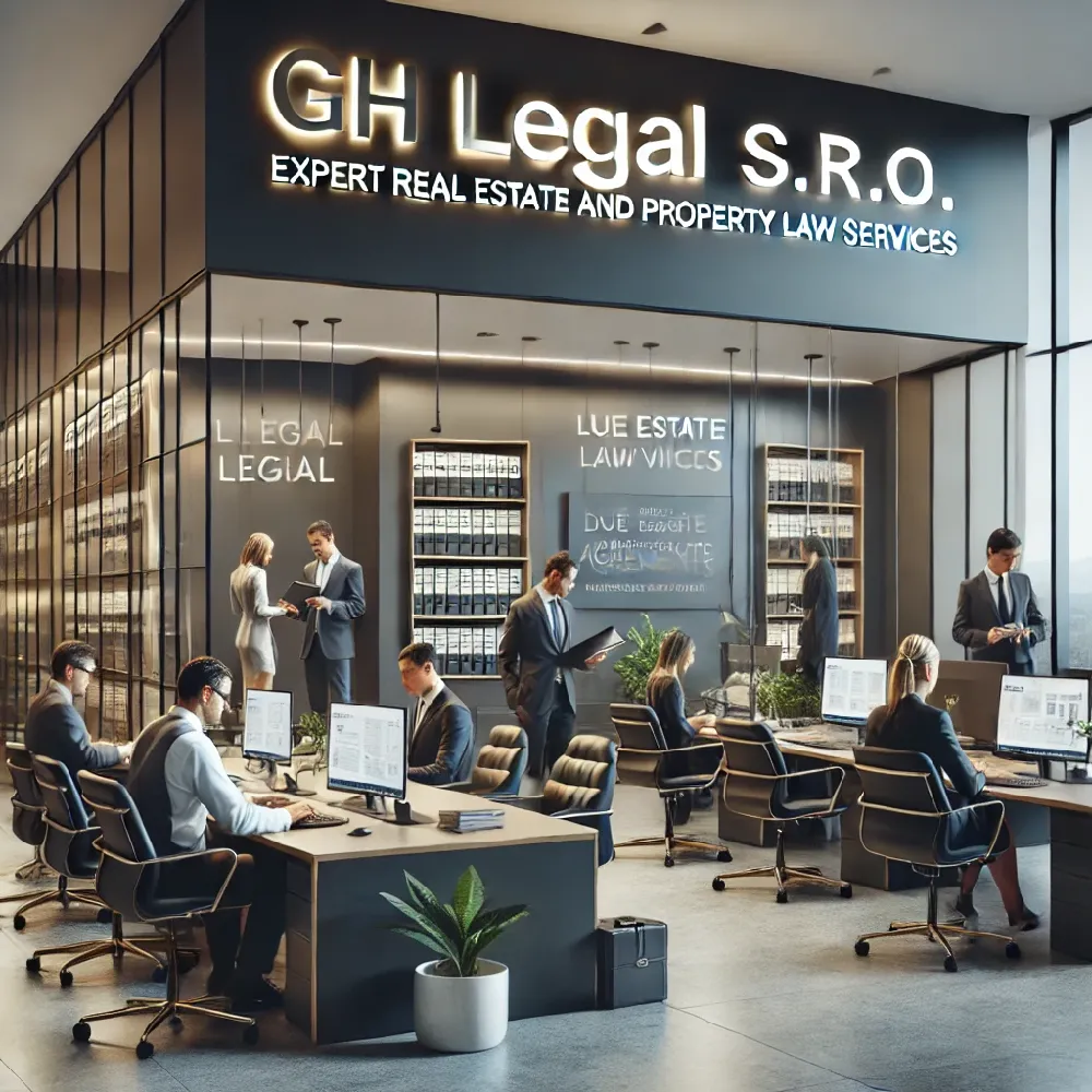 GH Legal s.r.o. offers specialized legal services in real estate and property law, providing expert guidance and support for a wide range of property-related matters. Our experienced legal team ensures that your property transactions are smooth, secure, and compliant with all legal requirements.  Our Real Estate and Property Law Services Include:  Legal Support for Property Transactions:  Transaction Guidance: Provide expert legal advice and support throughout the buying and selling process. Ensure all transactions are legally sound and beneficial. Contract Drafting and Review: Draft and review sales and purchase agreements to protect your interests. Ensure contracts are clear, comprehensive, and enforceable.