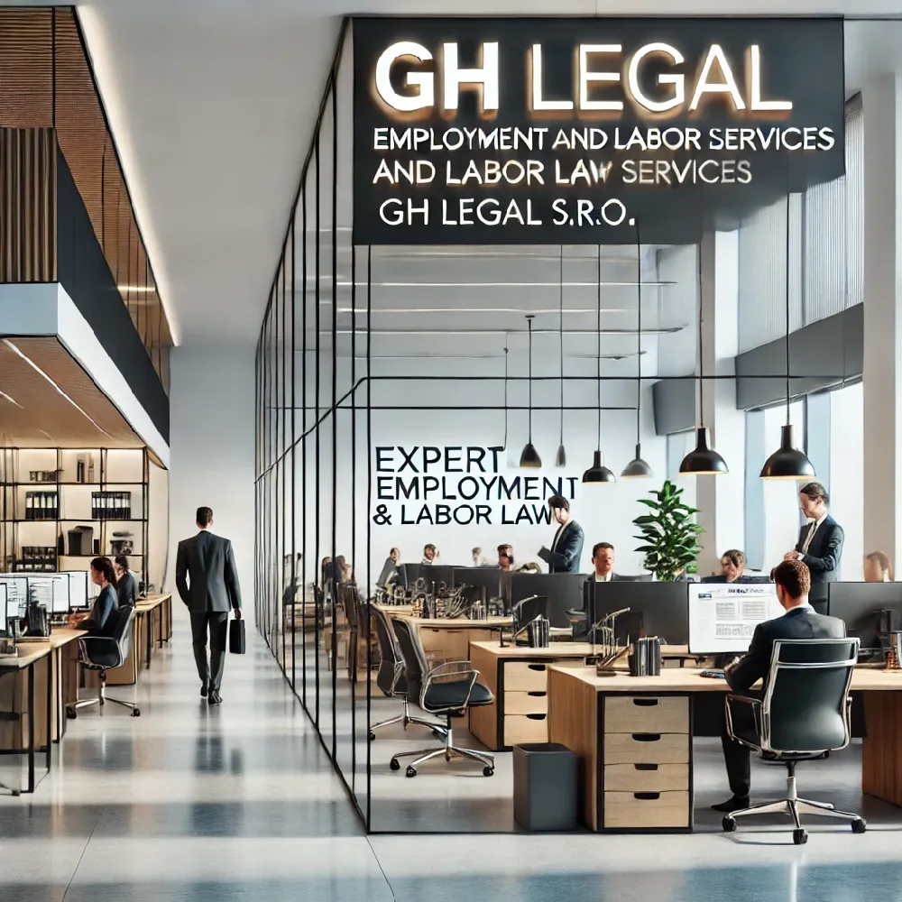 GH Legal s.r.o. provides expert legal support in employment and labor law, including advice on contracts and regulations, assistance with work permits, representation in disputes, and benefits advisory. Contact us for comprehensive legal services.